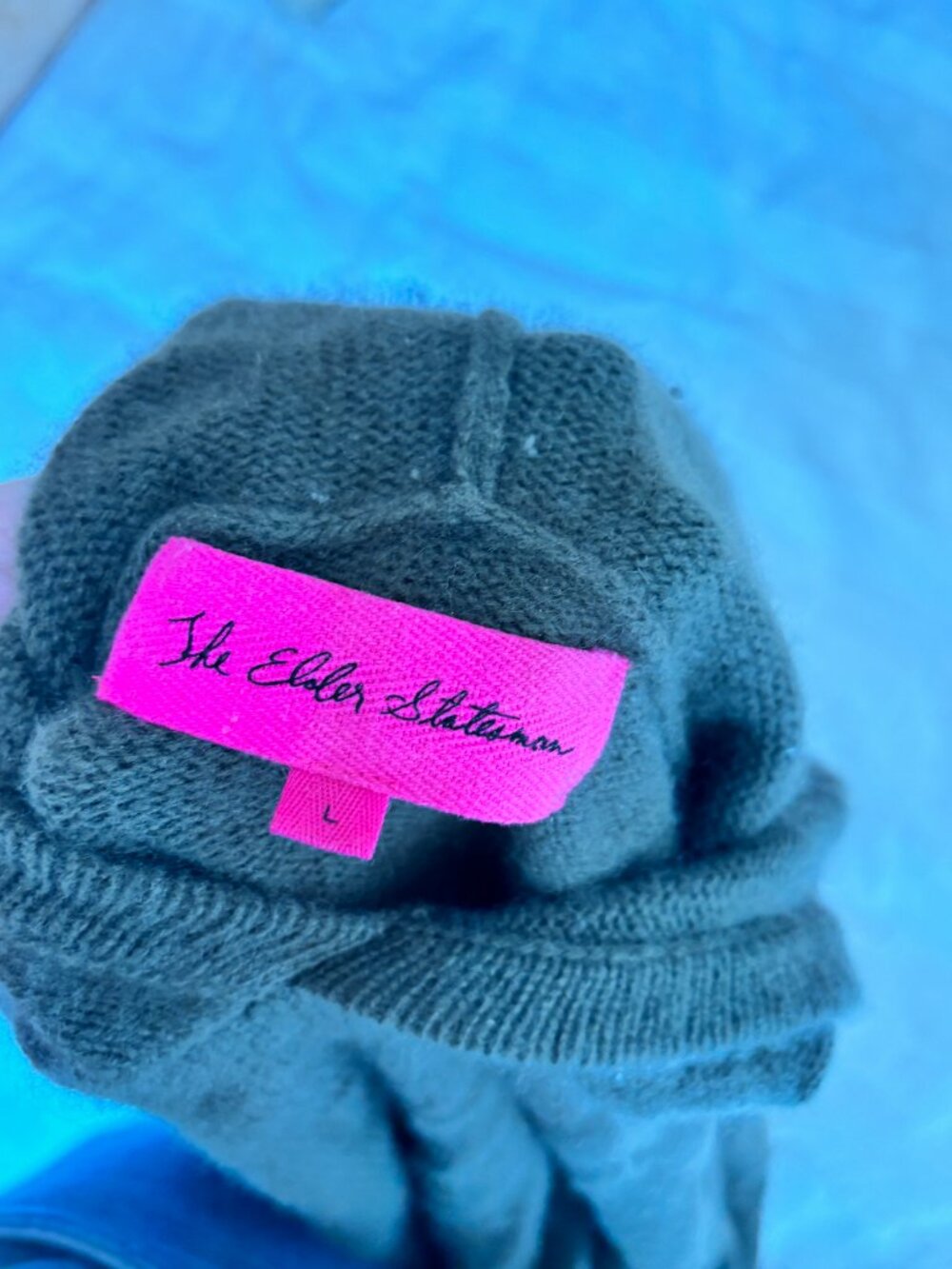 The Elder Statesman Cashmere Hoodie - Picture 3 of 4